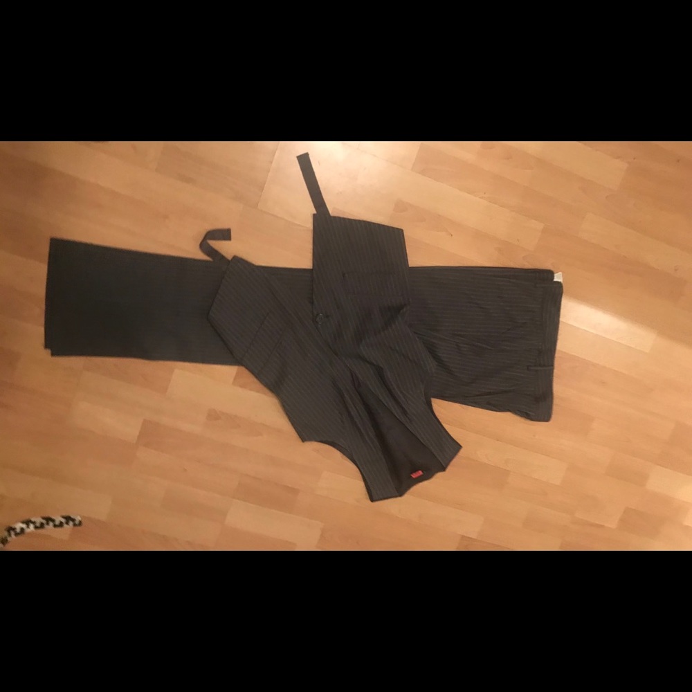 Bennetton Grey Pinstripe suit